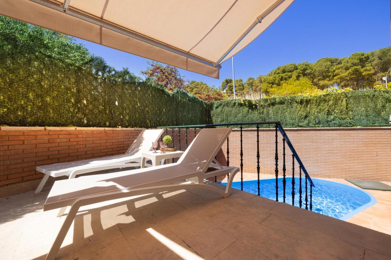 Casa Con Piscina En El Centro Tudela Exterior foto